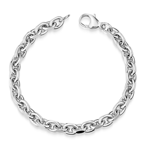 Bracciale uomo materia - bracciale, argento