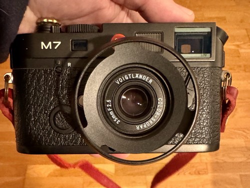 Leica black 35mm film - black,