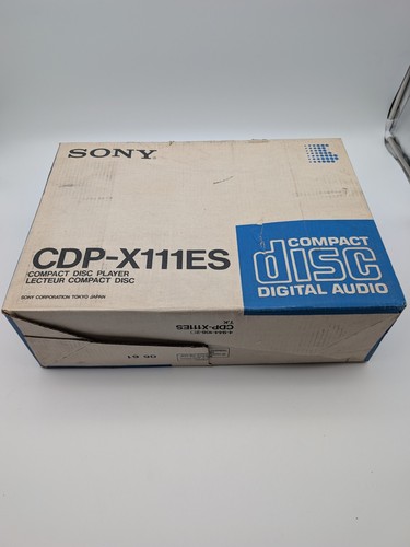 Nos sony cdp x111es - sony, cdp-x111es