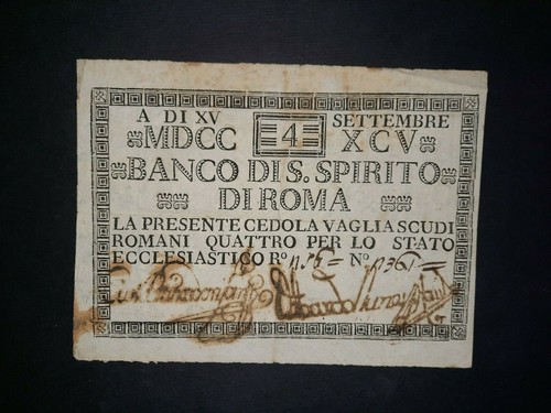 Scudi banco santo spirito - 4,