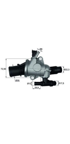 Termostato liquido di - 1x, termostato,