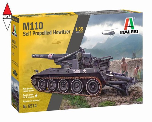 Italeri m110 a1 - italeri, self