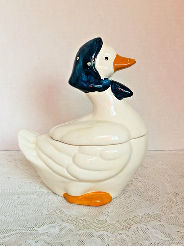 Biscottiera ceramica stile