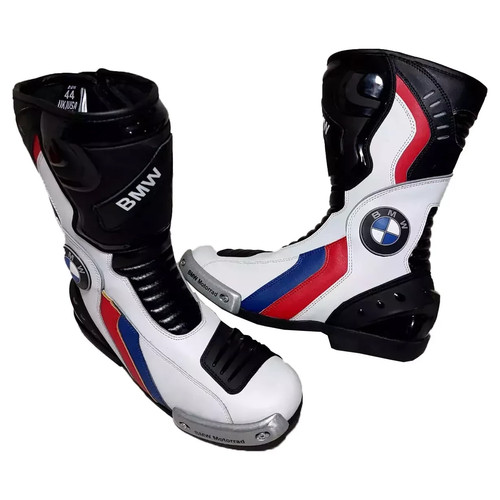 Stivali pelle moto corsa - stivali, da