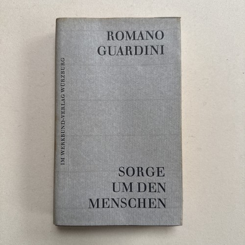 Romano guardini sorge - um, den