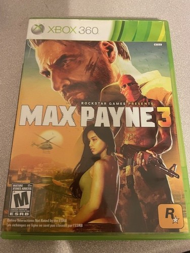 Xbox 360 max payne disc - 3, (