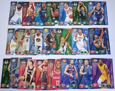 Lotto 22 carte NBA Adrenalyn 2017-18 Antetokounmpo Durant Green Westbrook