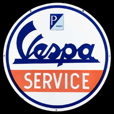 INSEGNA SMALTATA VESPA