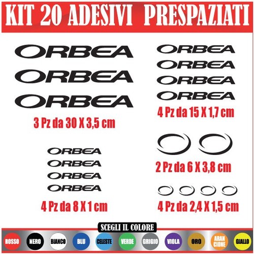 Kit adesivi orbea - adesivi,