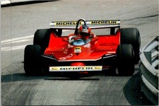 Cartolina Ferrari T5 Gilles