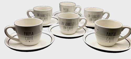 Tazze caffe set porcellana - tazze,