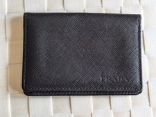 Porta Carte Prada Nero