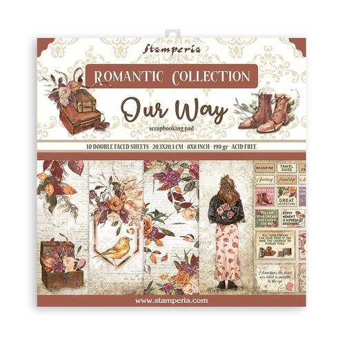 Blocco carte scrap our way - blocco,