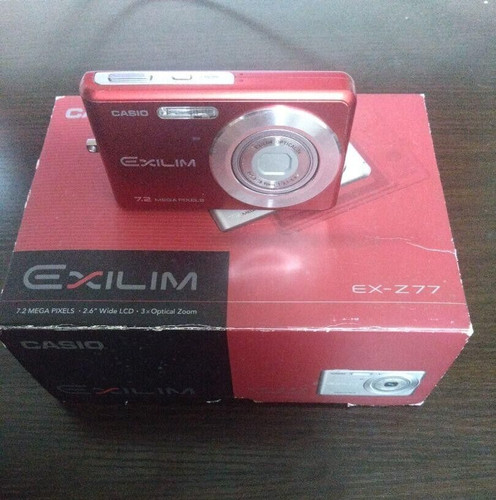 Casio exilim z77 fotocamera - casio, ex-z77