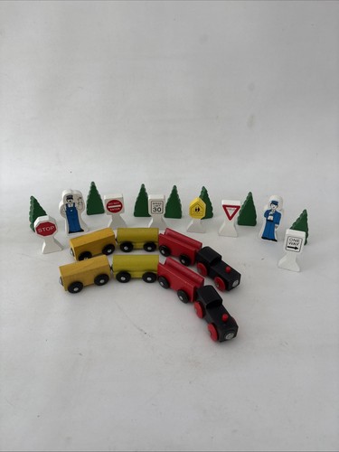 Set treno legno accessori - in,