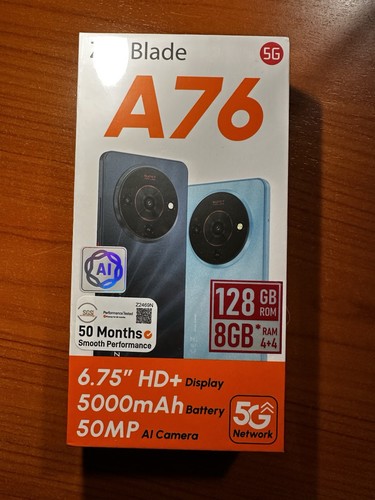 Zte blade a76 - 5g, (8gb)