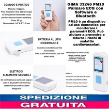 PM10 Palmare ECG con Software e Bluetooth, Aiuta a Monitorare I Parametri ECG 
