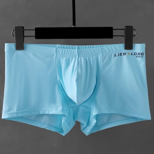 Boxer uomo seta - ghiaccio, slip