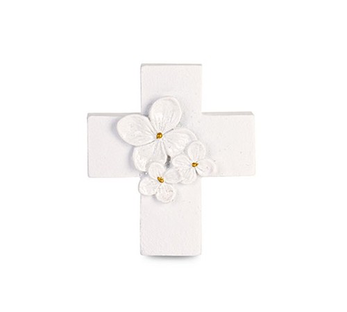 Calamita croce fiori 12 - calamita, pz