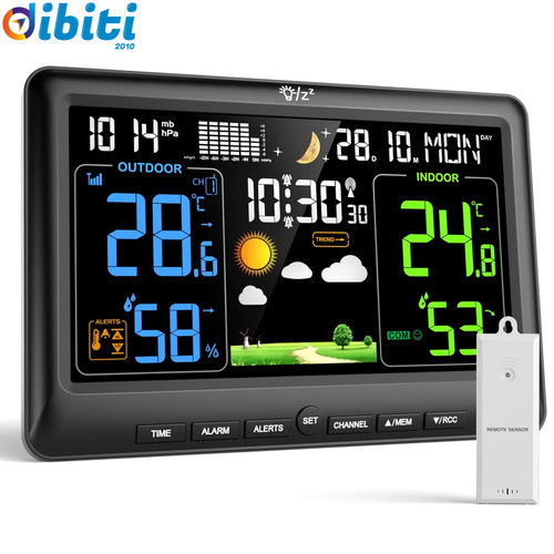 Stazione meteo con sensore - stazione,