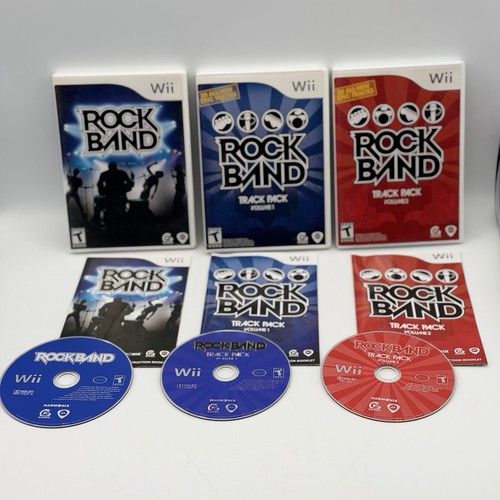 Lotto giochi wii rock band - rock,