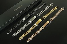 Uomo Bracciale a Catena 9 MM
