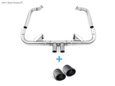 Impianto Milltek Racing Porsche Boxster 2.5L GTS Tipo 718 2x100Mm Carbonio