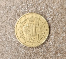 Moneta Rara Da Collezione 50 Centesimi Eurocent 2002 AUSTRIA NUMISMATICA 