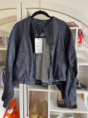 Giacca corta zara denim - giacca,