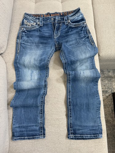 Jeans dritti rock revival - rock,
