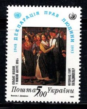 Ucraina 1993 Michel 101 MNH 100% 5:00 (carboidrati), matrimonio contadino