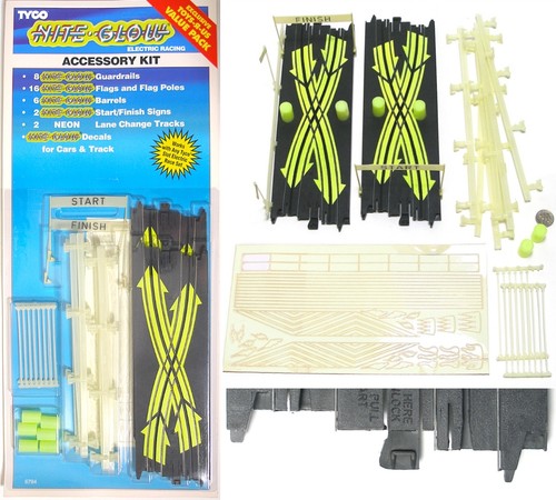 Kit accessori tyco slot - slot, car