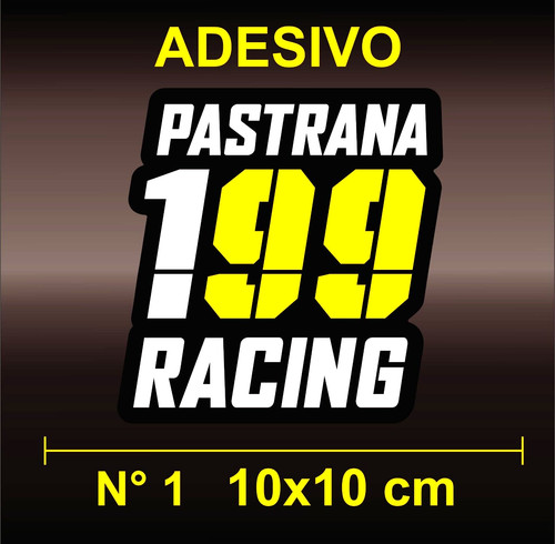 Adesivi sticker 199 pastrana - 199,