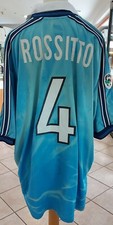 maglia Napoli calcio, numero 4 indossata da Fabio Rossitto, stagione 98/99