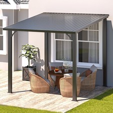 Hardtop Lean-to Gazebo