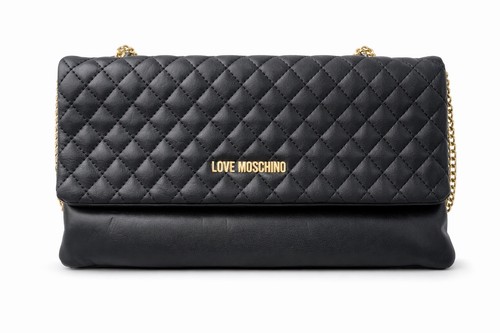 Love moschino black quilted - moschino,