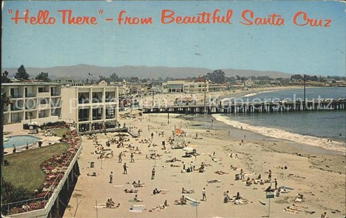 Spiaggia santa cruz california - spiaggia,