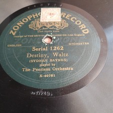 Rare vintage zonophone - zonophone, 78rpm