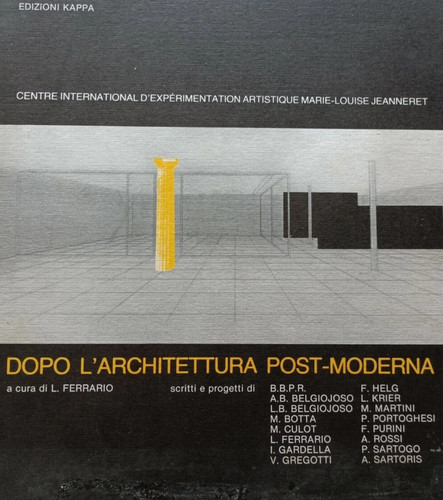 Dopo architettura post - dopo, l'architettura
