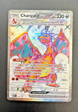 Carta Pokemon Charizard EX Teracrystal Full Art Shiny - Promo SVP 056 - Italiano