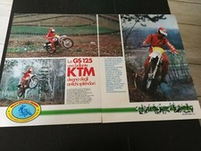 1978 KTM GS125 MOTO CROSS PROVA SU STRADA CARATTERISTICHE MECCANICA VINTAGE