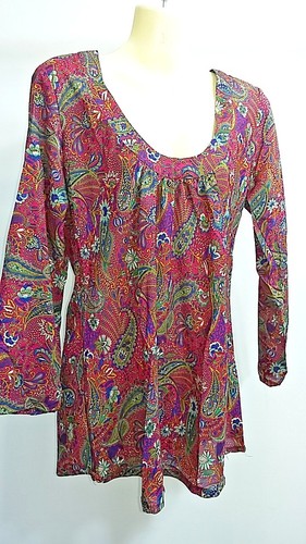 Camicia sciolta colorata - , di