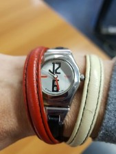 OROLOGIO SWATCH IRONY CINTURINO PELLE DOPPIO GIRO