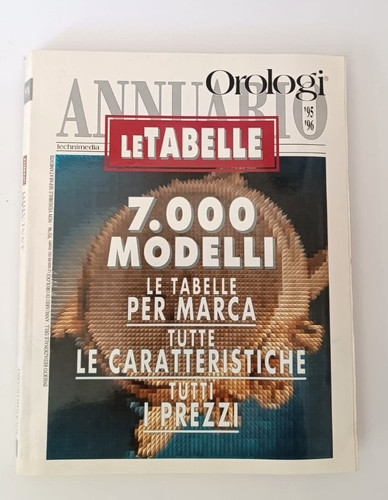 Annuario orologi 95 96 - ♥, '95
