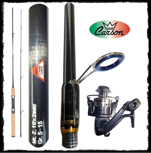 Kit canna spinning - canna, carbonio