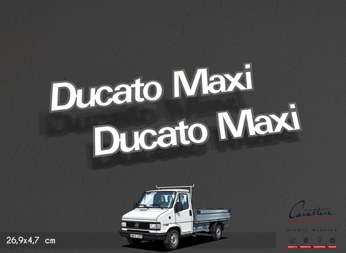 Coppia adesivi fiat - coppia, ducato