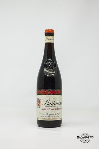 Barbaresco borgogno 1969 - barbaresco,