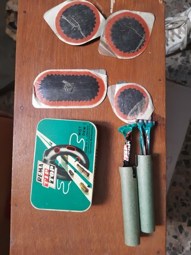 Vintage bicicletta riparazione