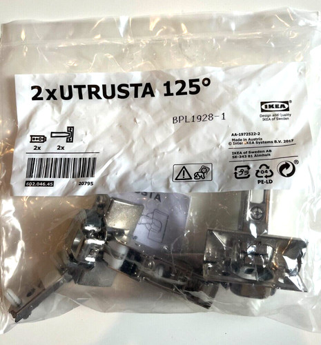 Ikea utrusta 125 cerniere - 2x,