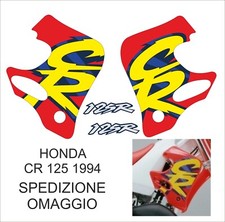 Honda cr 125  1994 kit grafica replica originale + cilindrata sul forcellone